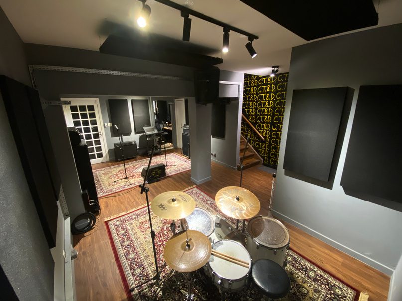 Sala de produção do CT8D